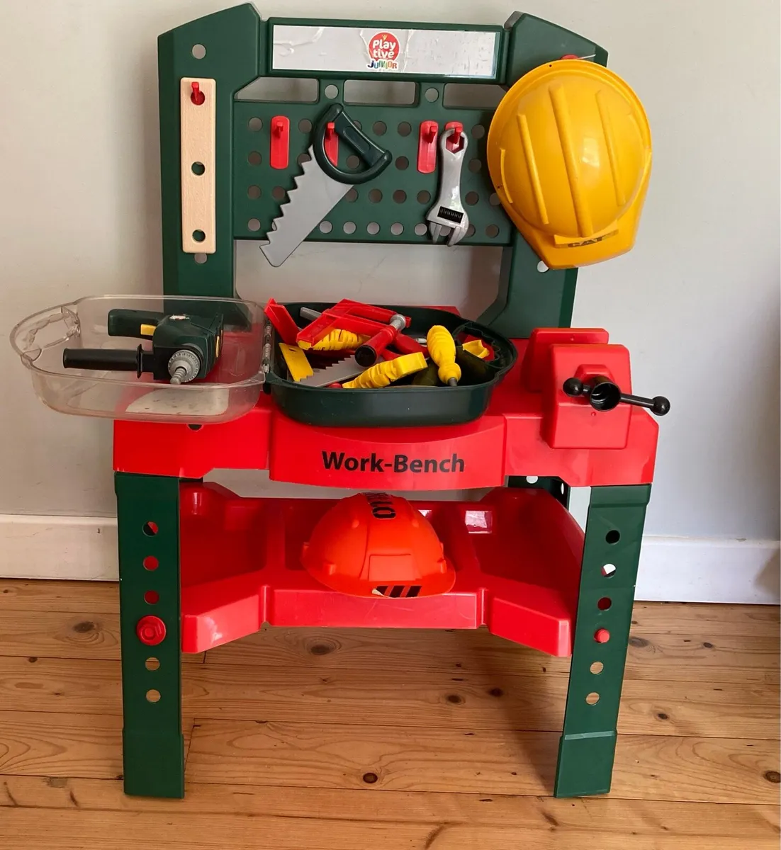Tool Bench including Hard Hats & Tools - Image 4