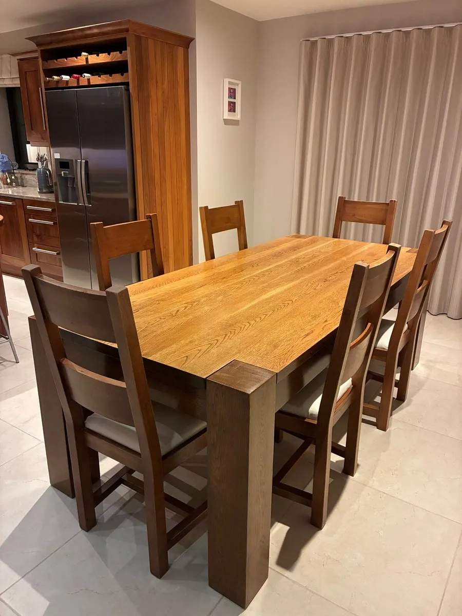 Dining Room Table & Chairs - Image 2