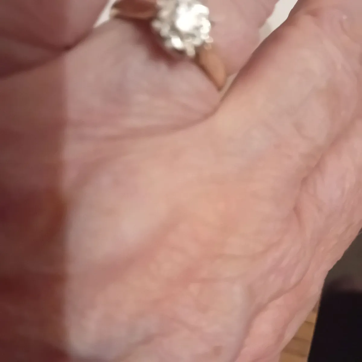 9 CT Gold Solitaire Diamond Engagement Ring - Image 2