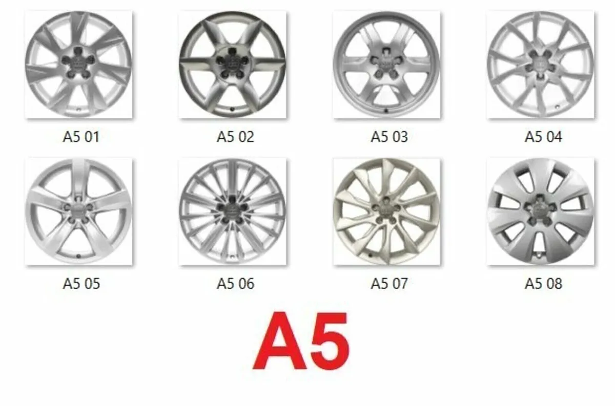 2 x Audi A4, A5, A6, A7 Star Cap - Delivery - Image 3