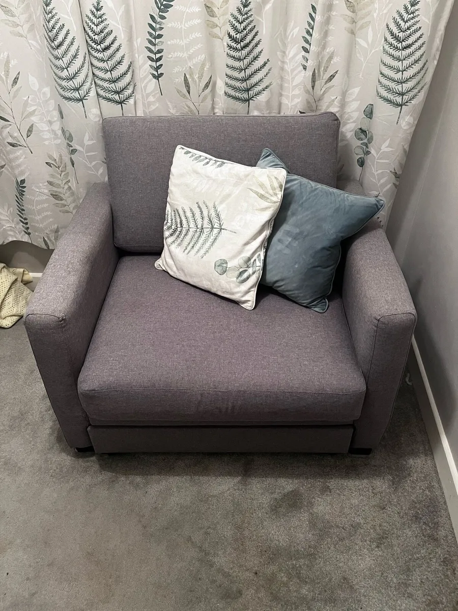 Boom Single Sofa Bed Chair - Image 1
