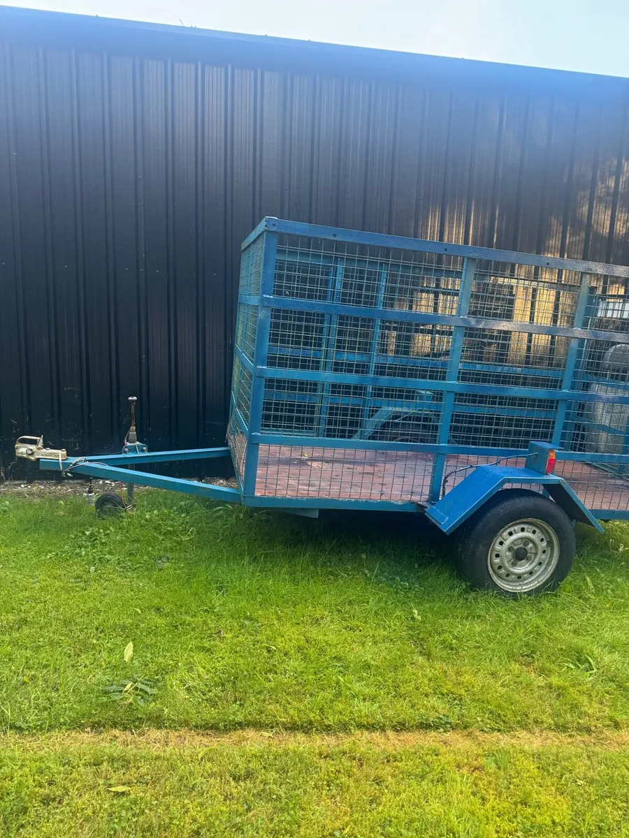 Trailer high side 8x4ft - Image 1