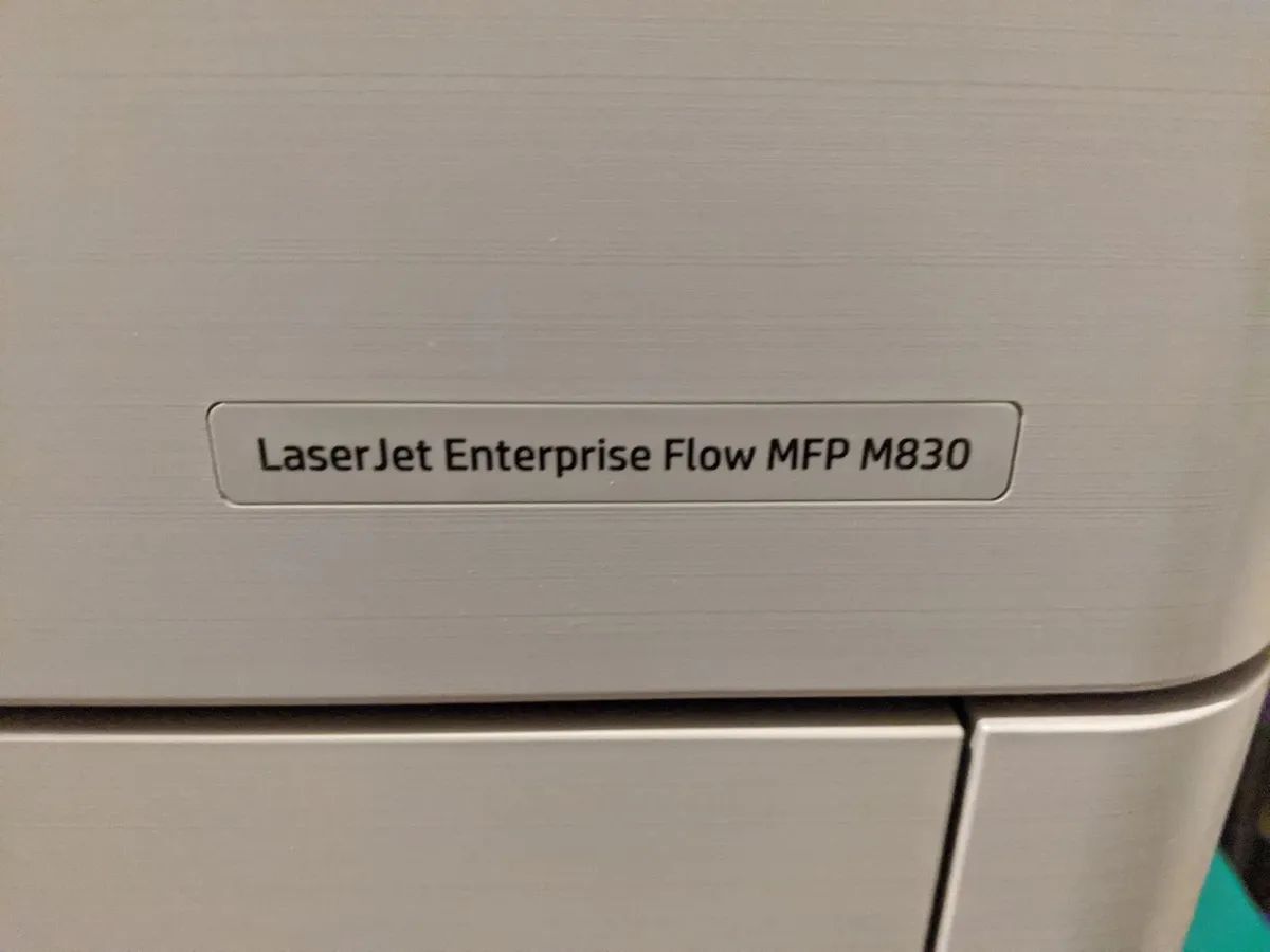 FREE HP LaserJet Enterprise Flow MFP M830z - Image 3