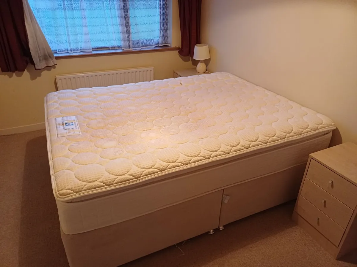 Double Bed with Mattress - Image 1