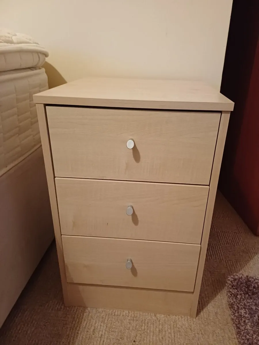 Two Bedside Lockers - Image 1