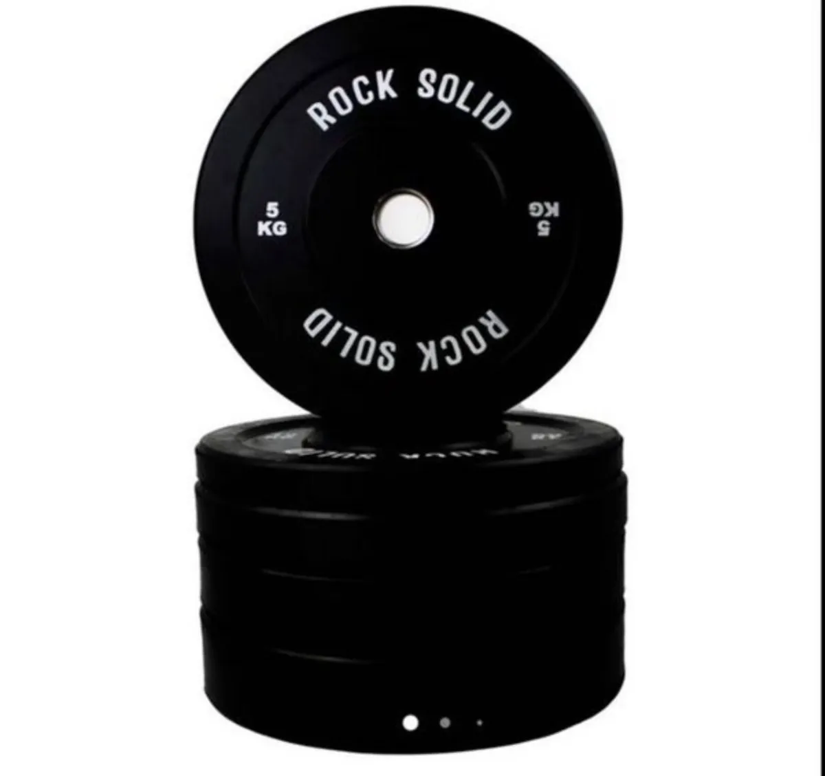 Olympic bumper plates 60kg set (new)