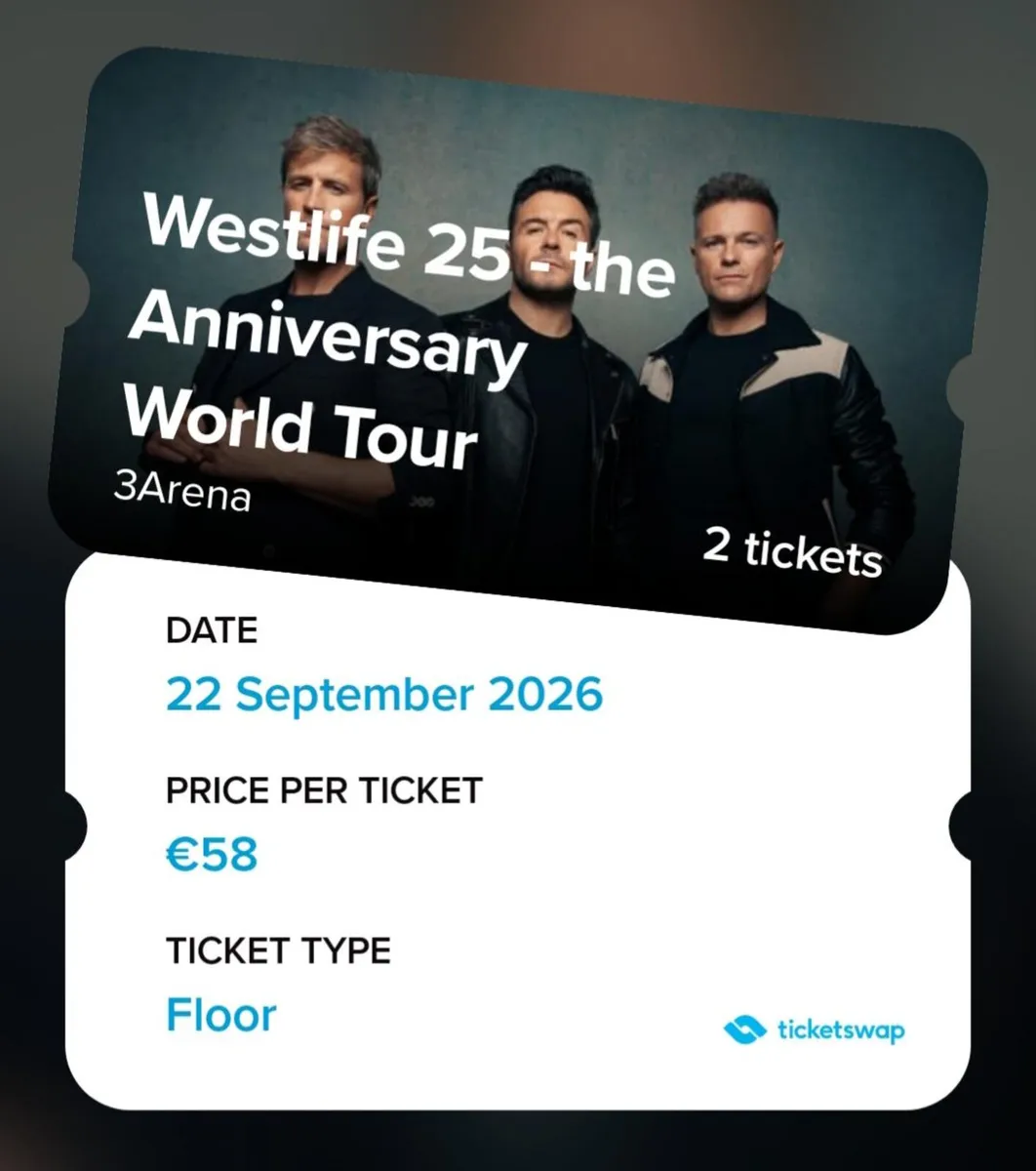 Westlife tickets