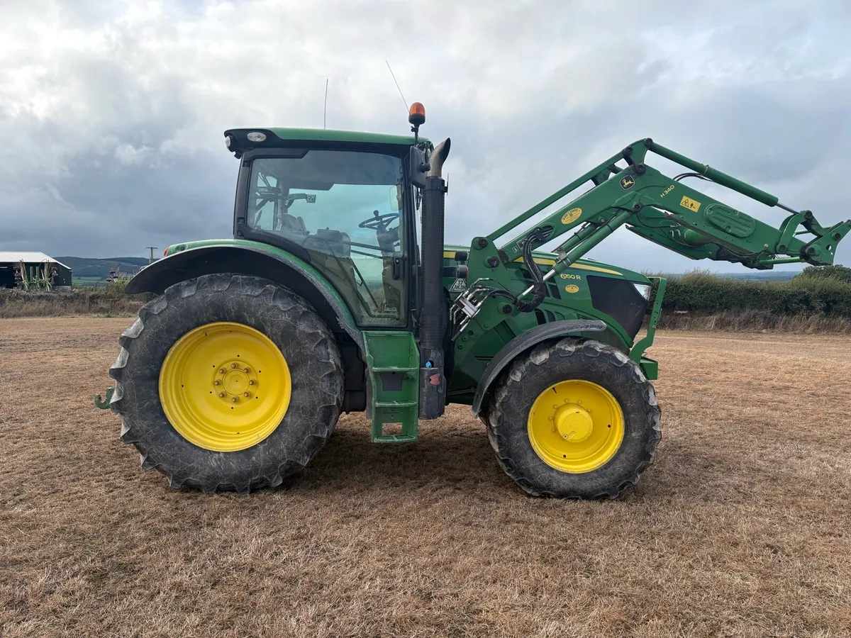 John Deere 6150 r with John Deere loader - Image 2