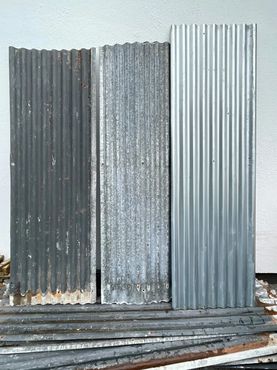 Galvanised Sheets 8x2ft. - Image 2