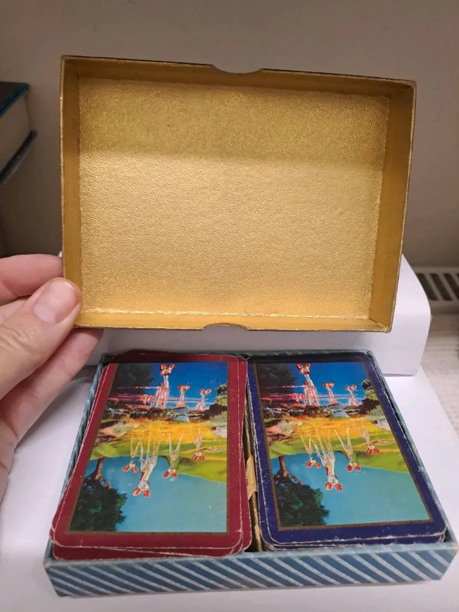 Vintage Waddington cards 1950s - Image 3
