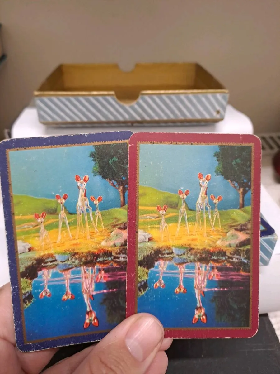 Vintage Waddington cards 1950s - Image 4