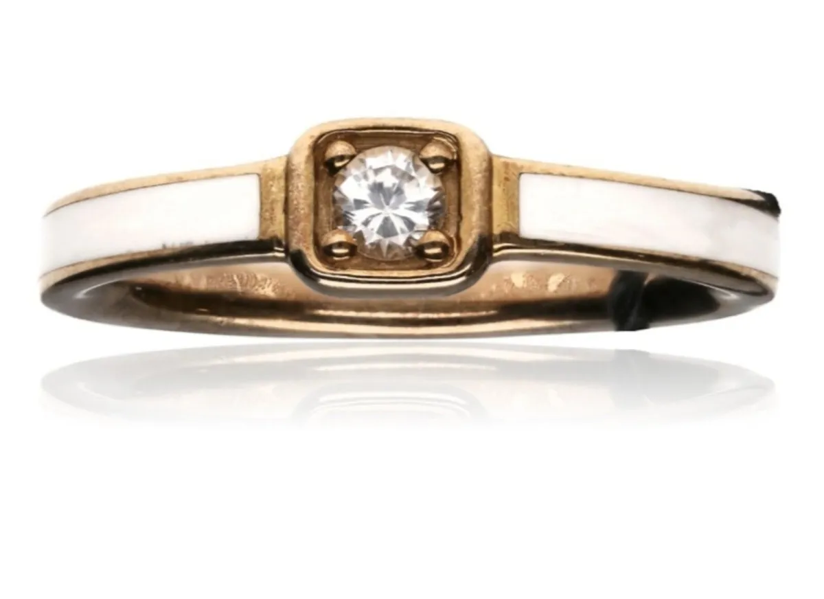 New in box Glamira 9k rose gold ring - Image 1