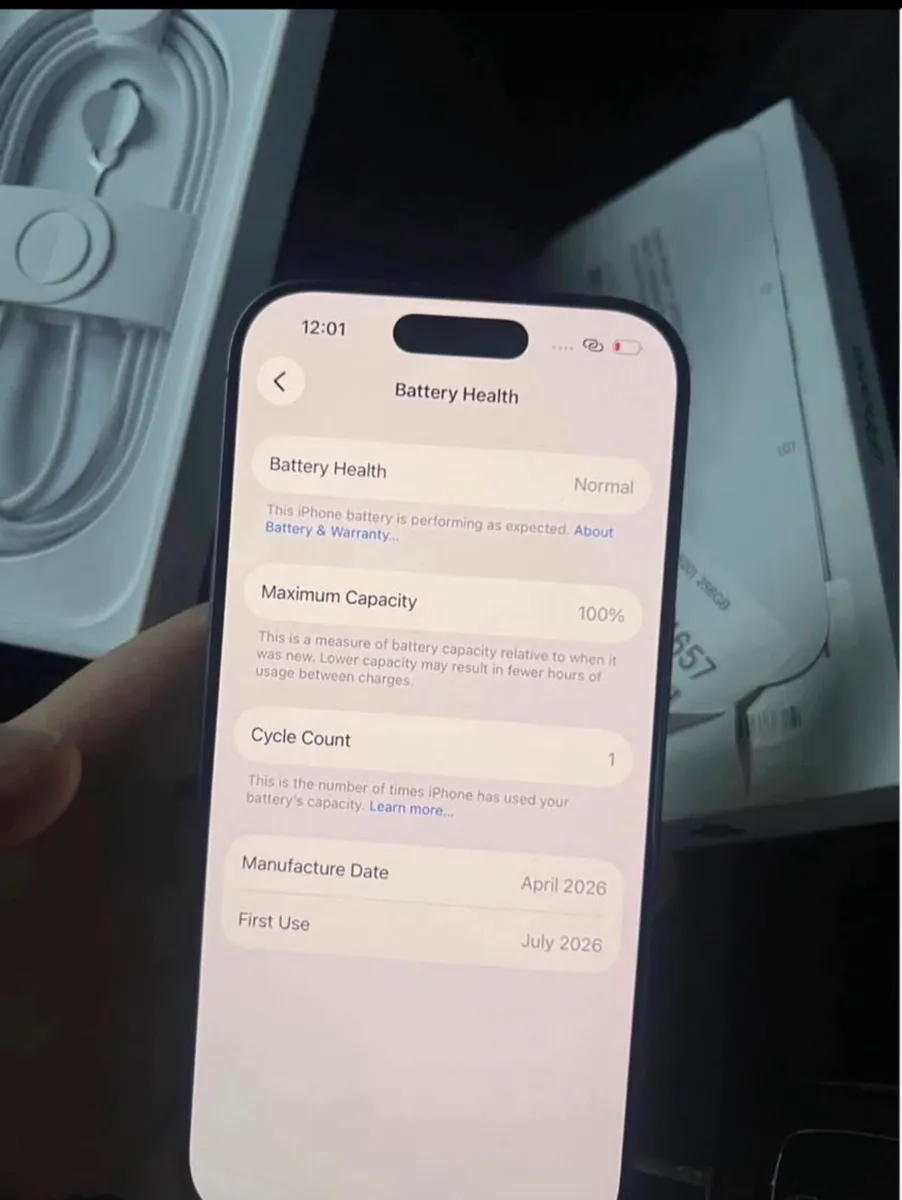 iPhone 17 256GB Unlocked 100% Battery EU model - Image 2