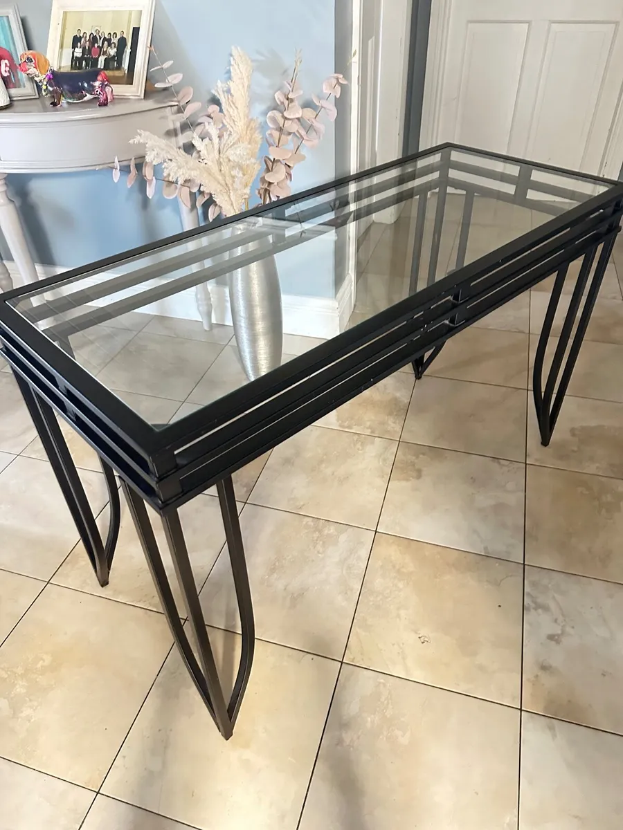 Black Iron Table - Image 2