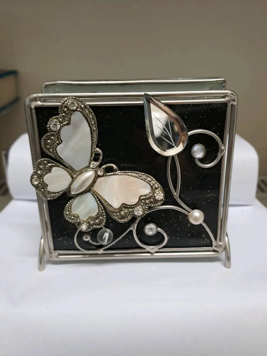 Shudehill Giftware Butterfly Coaster Set - Image 1