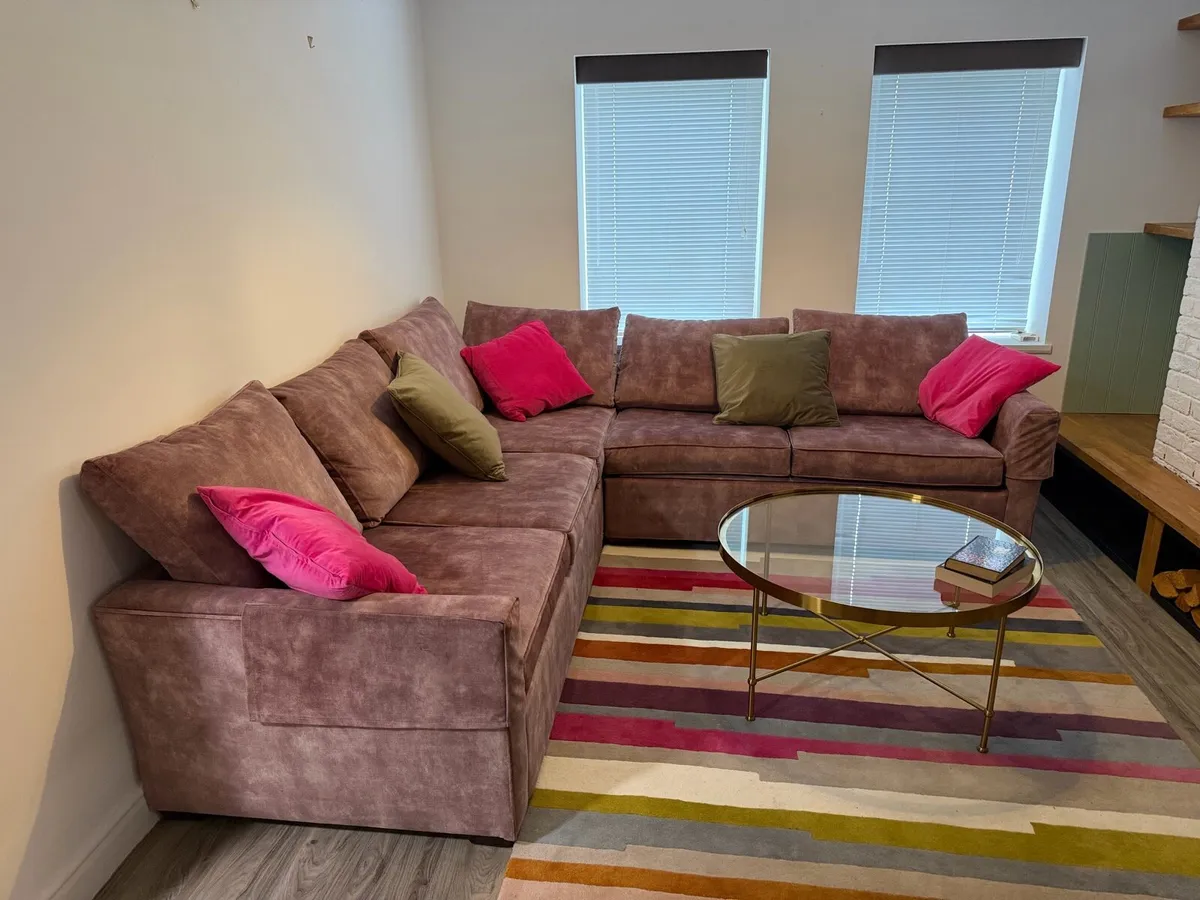 Handmade corner sofa bed - Image 3