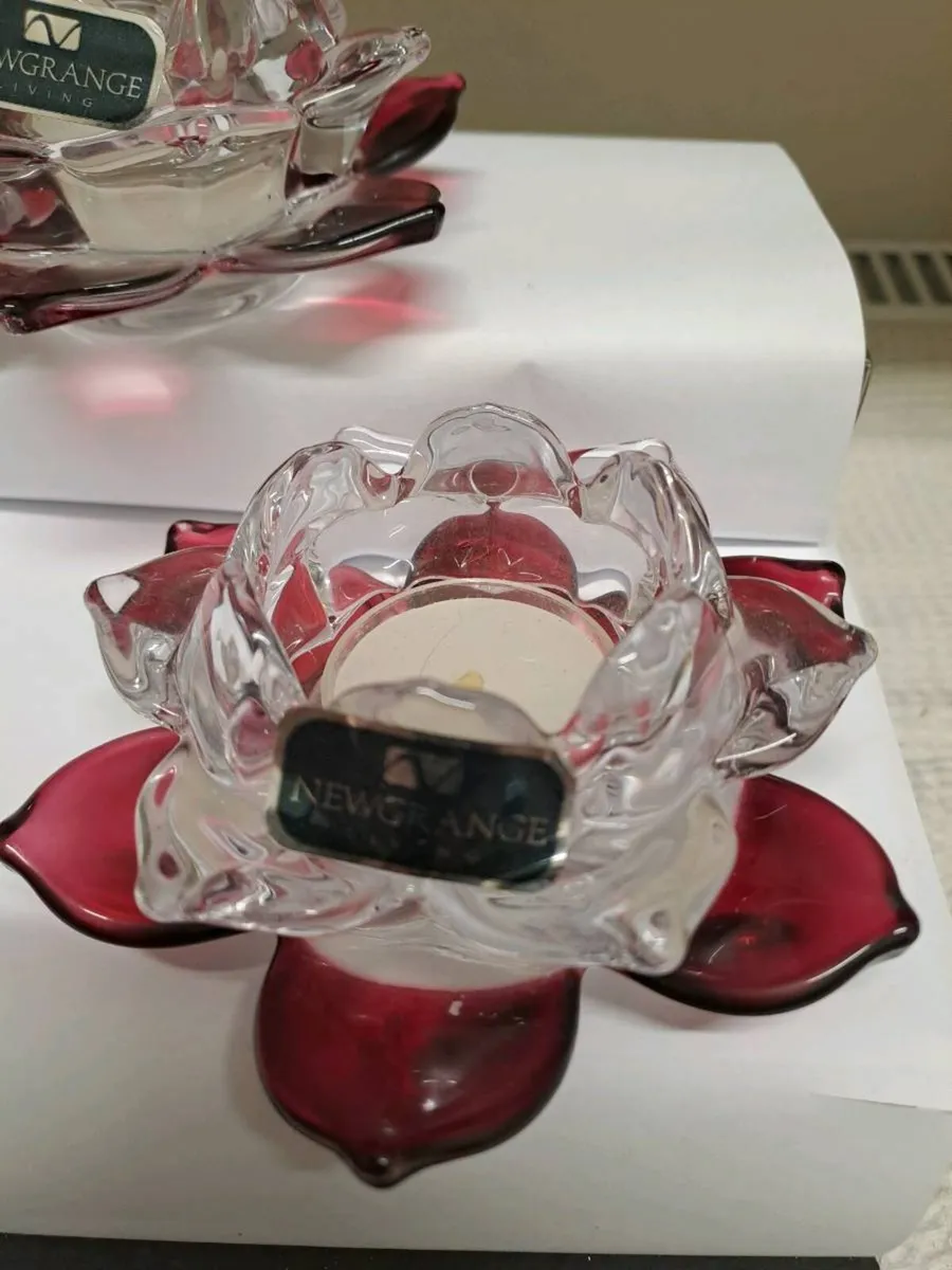 Newgrange Living Glass Tealight Holders - Image 3