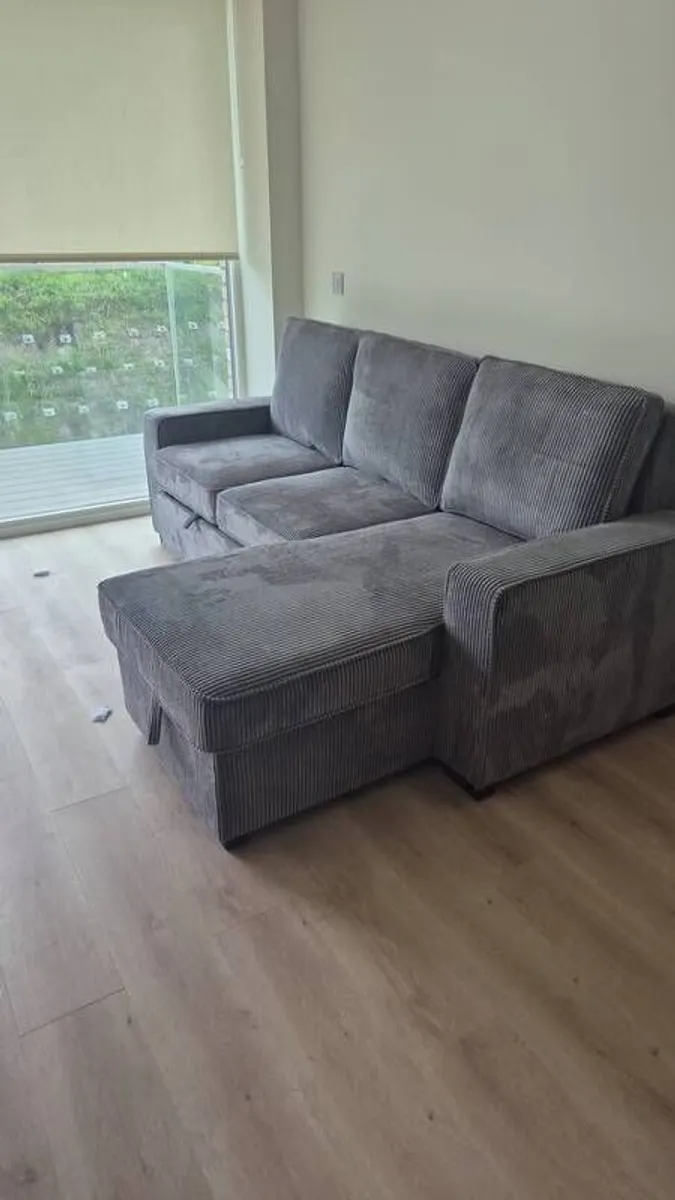 sofa bed with storage - Image 1
