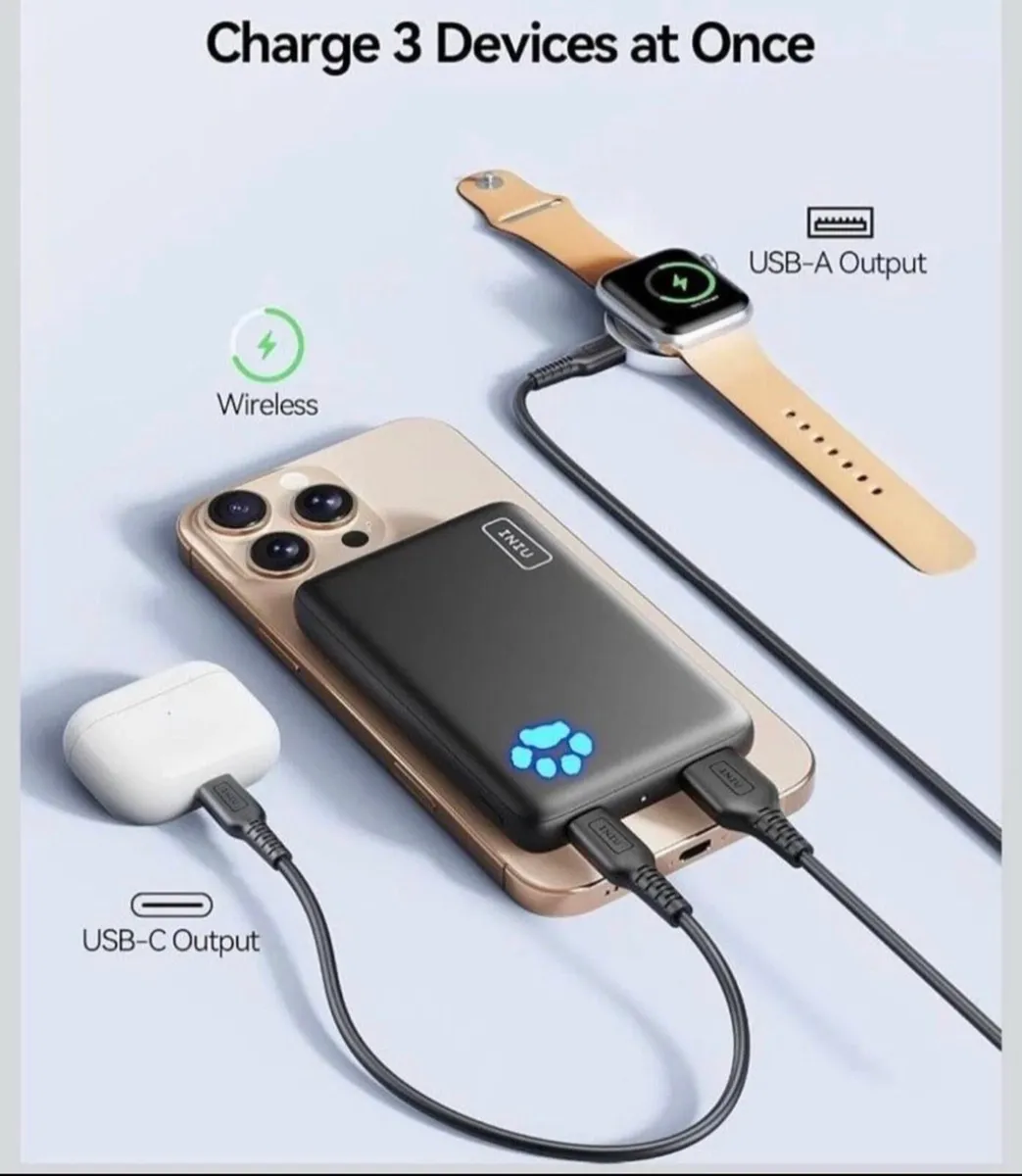 NEW INIU Magsafe Power Bank 10000Mah  Magnetic - Image 3
