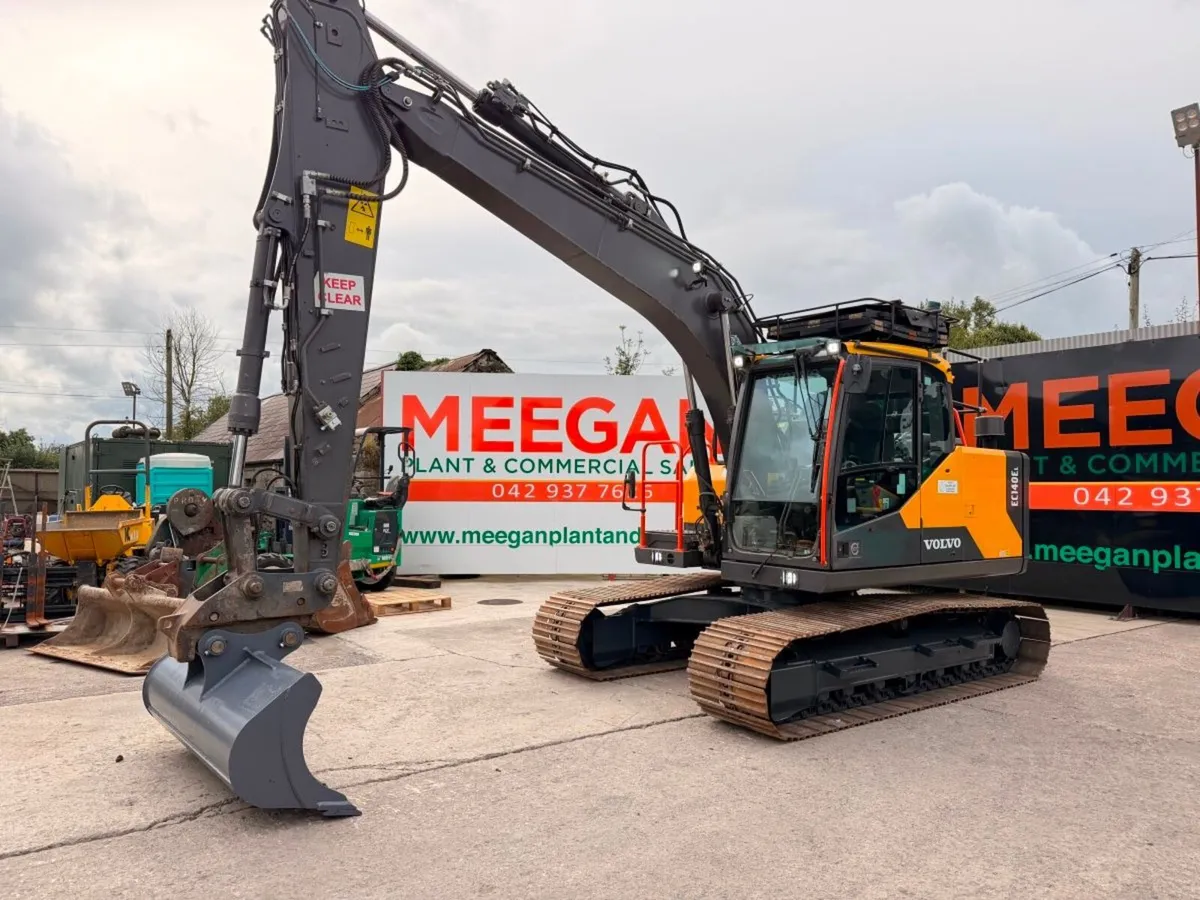 2022 Volvo EC140EL digger excavator 13 ton , 14 to - Image 1