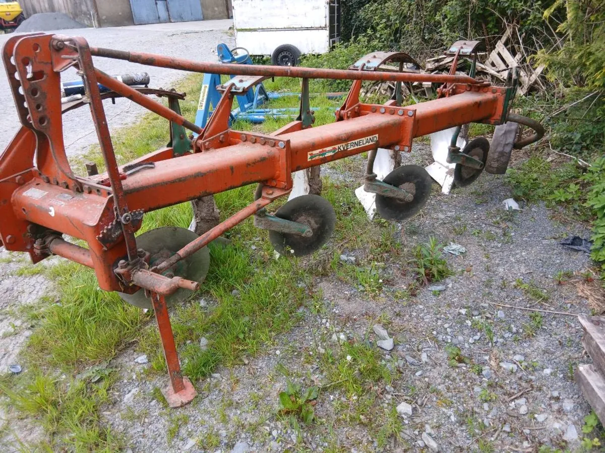 Kverneland 4 furrow 14" plough - Image 2