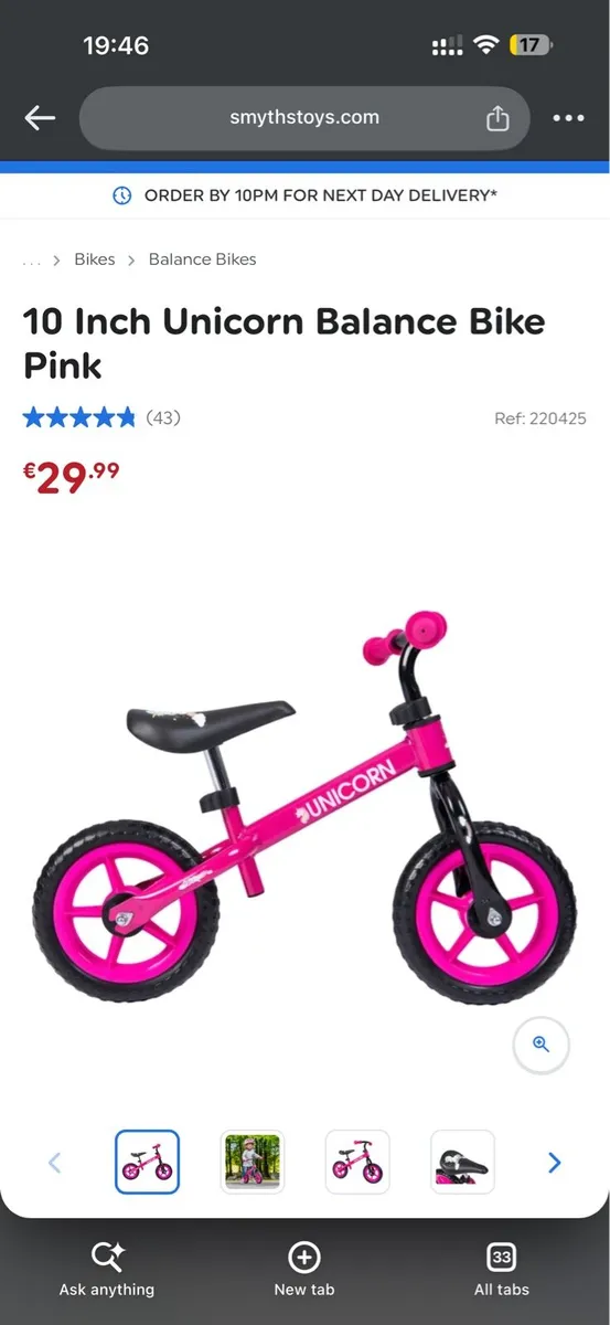 Girl bike