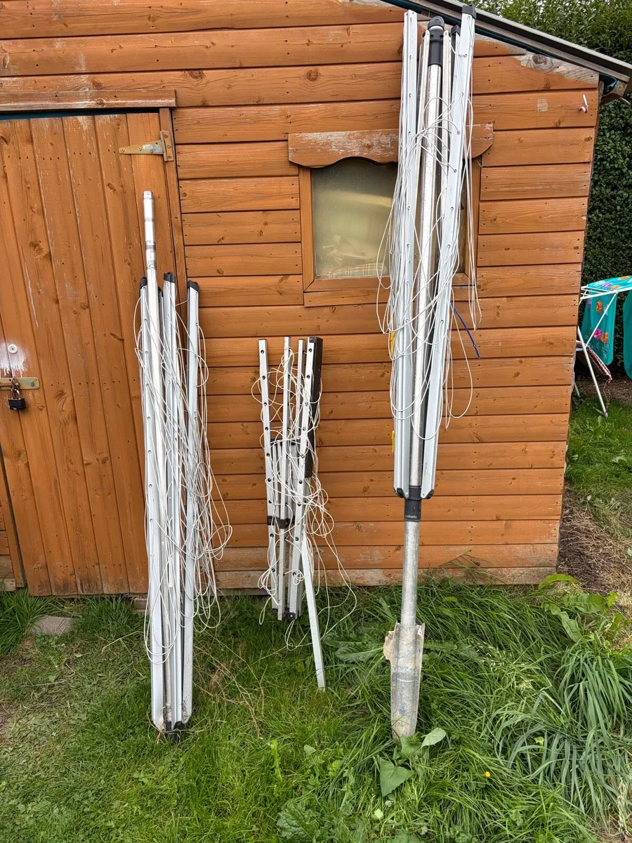 3 outdoor clothes lines €30 bundle
