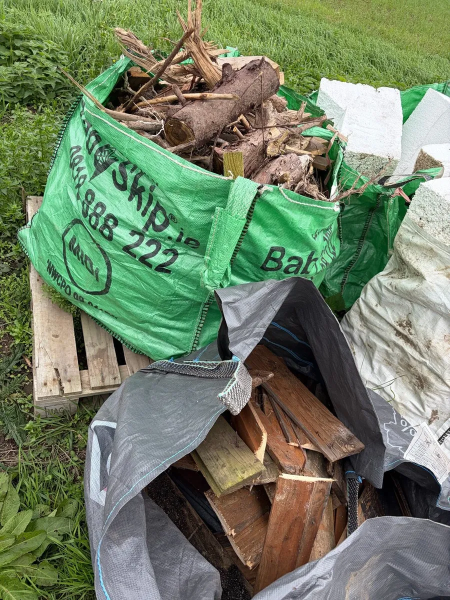 2 skip bag of fire wood for €30