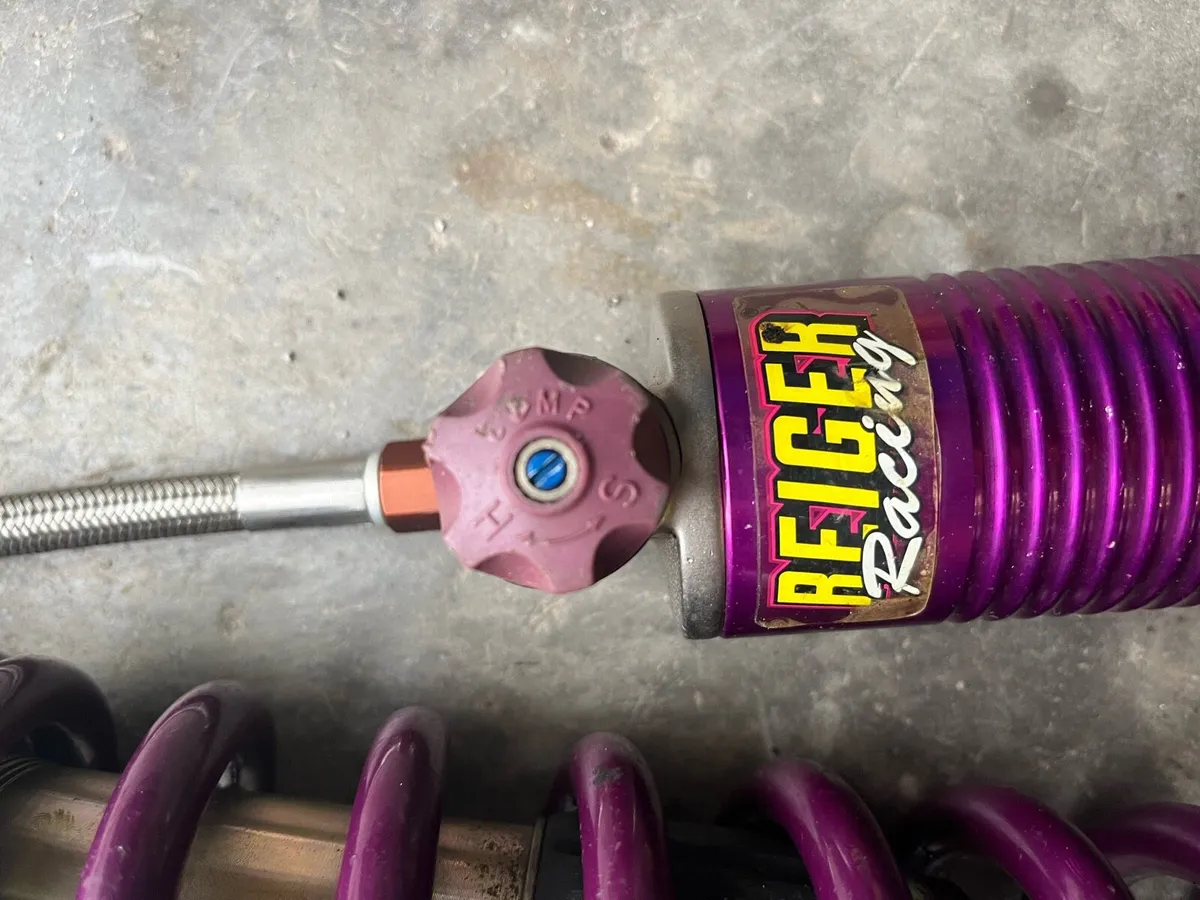 3 way adjustable reiger shocks. - Image 3