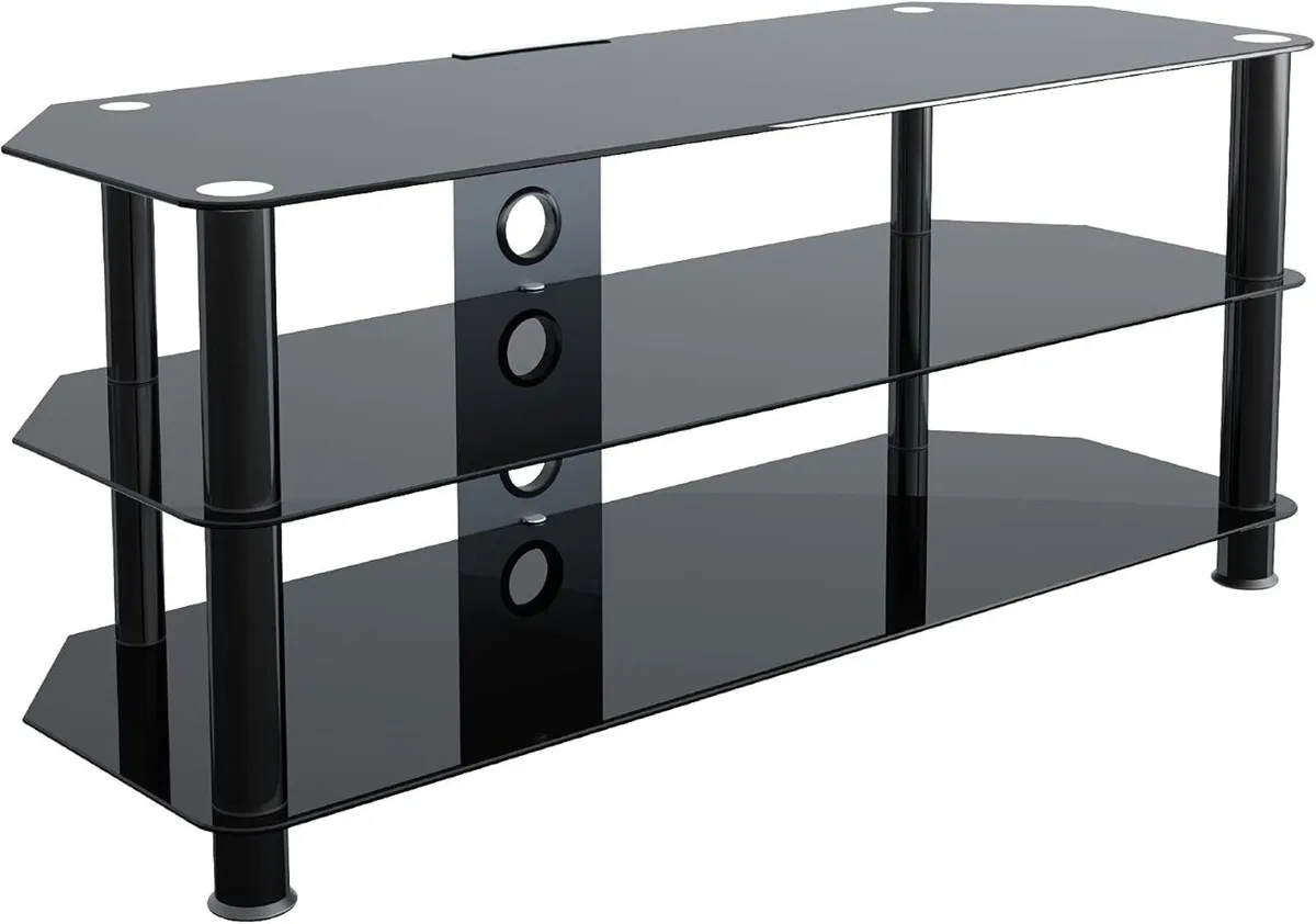 King Glass TV Stand for 20- LCD - Image 1