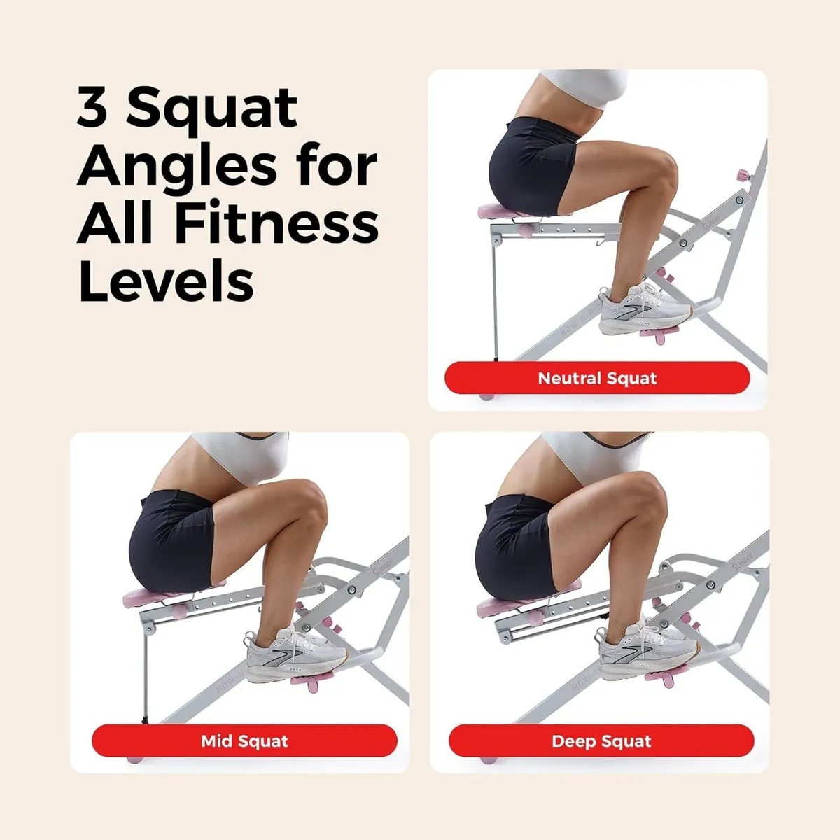 Smart Row-N-Ride Foldable Squat Rowing Machine - Image 3