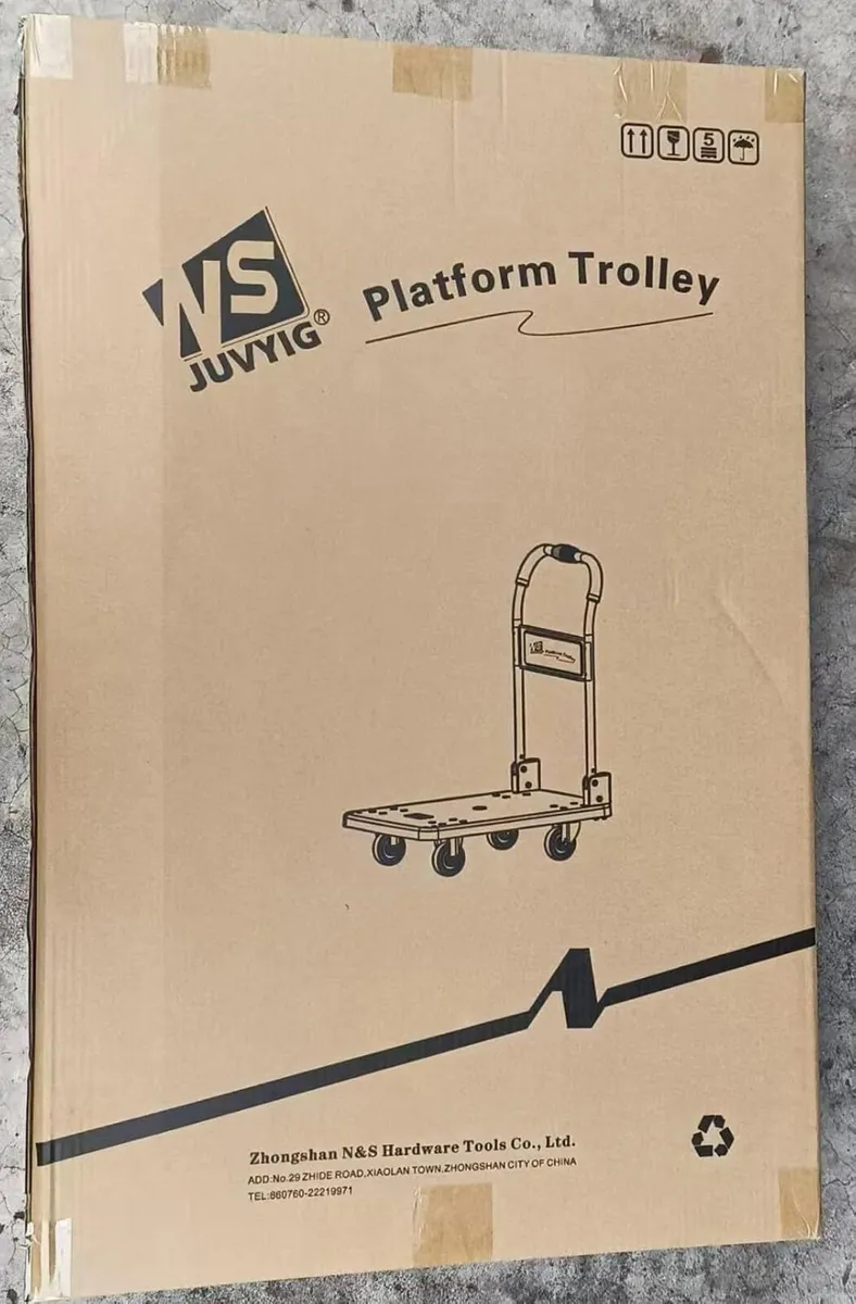 Ns Heavy Duty Platform Trolley 200KG One Hand - Image 4