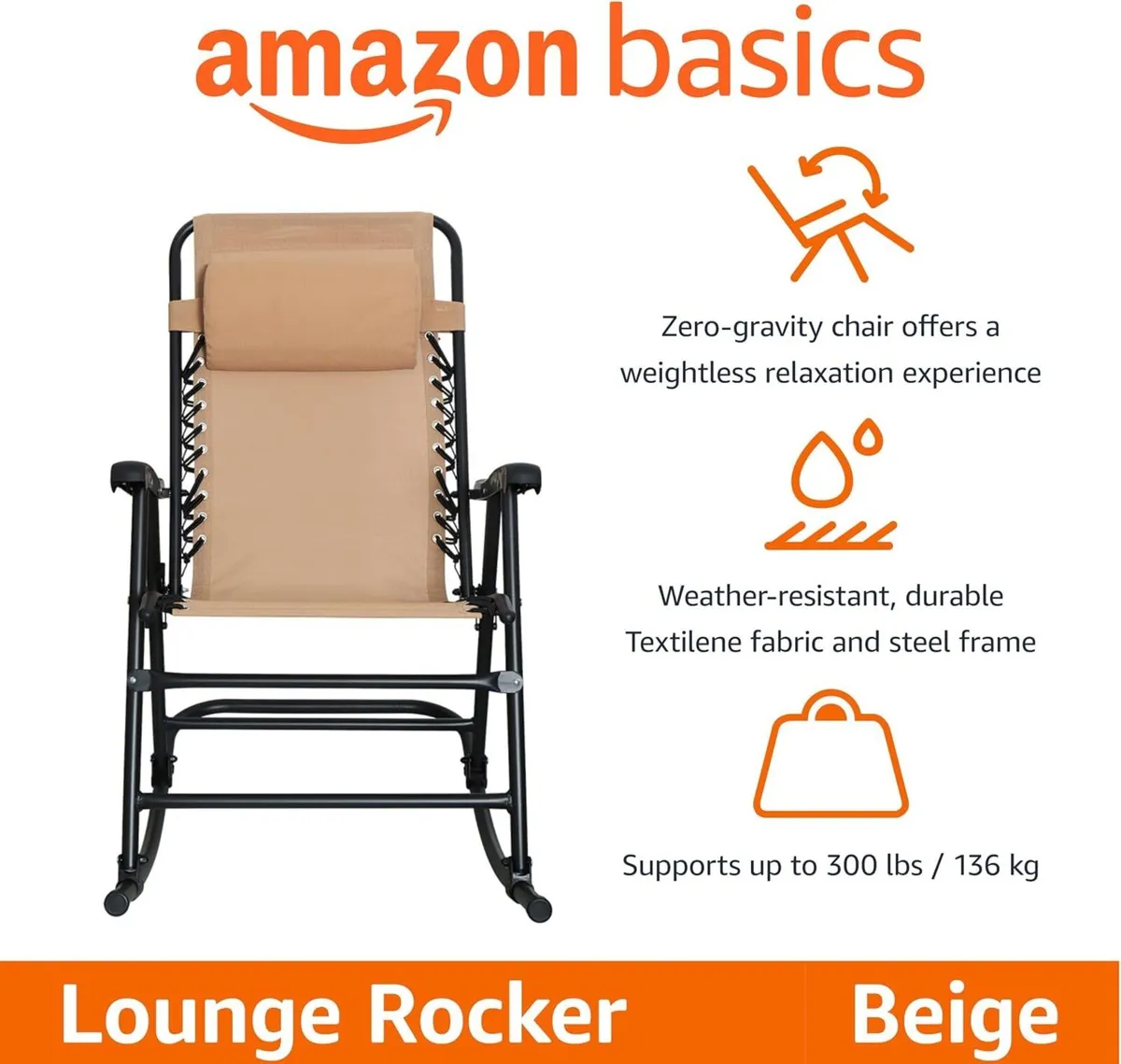 Foldable Rocking Chair - Image 4