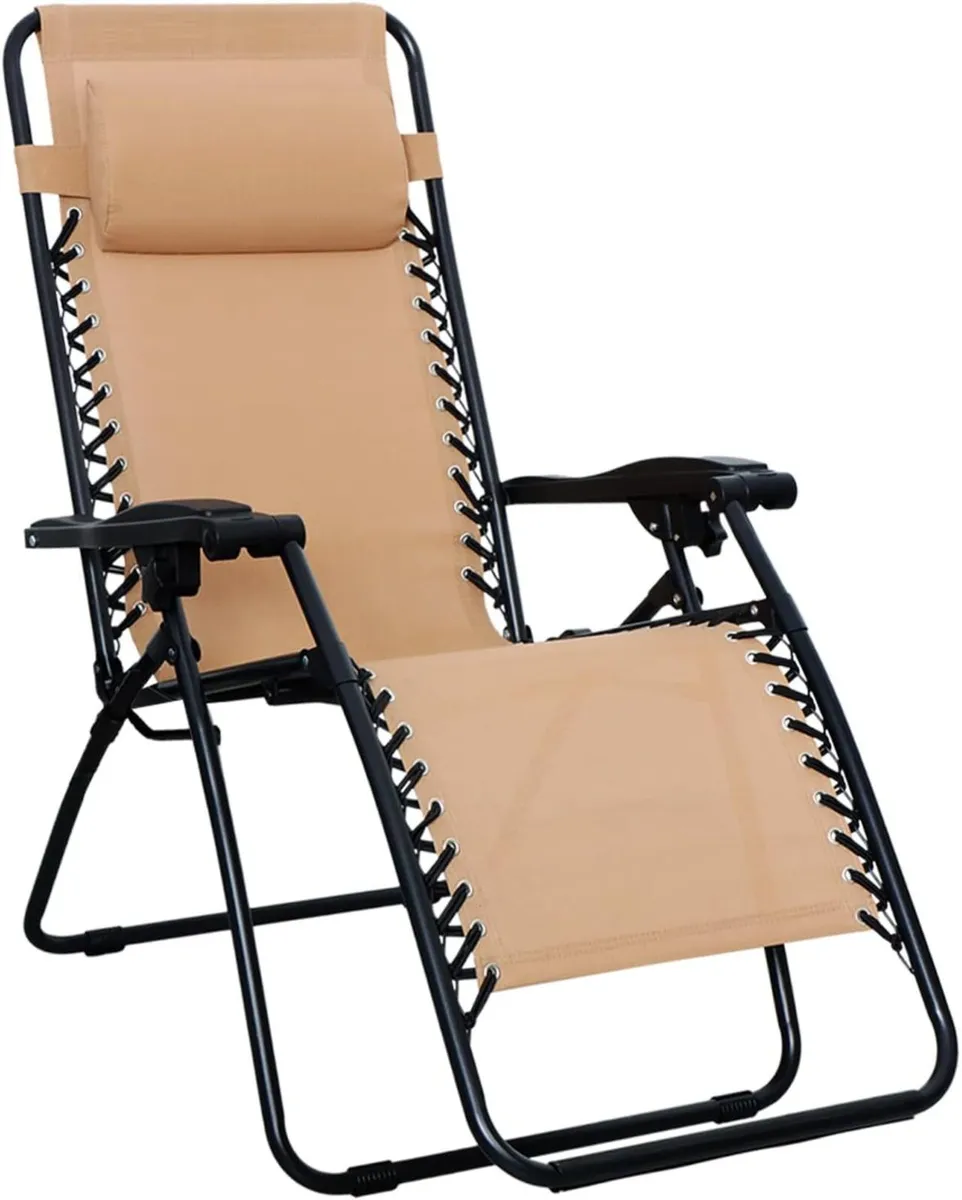 Zero Gravity Chair with Side Table for Relaxing - Image 1