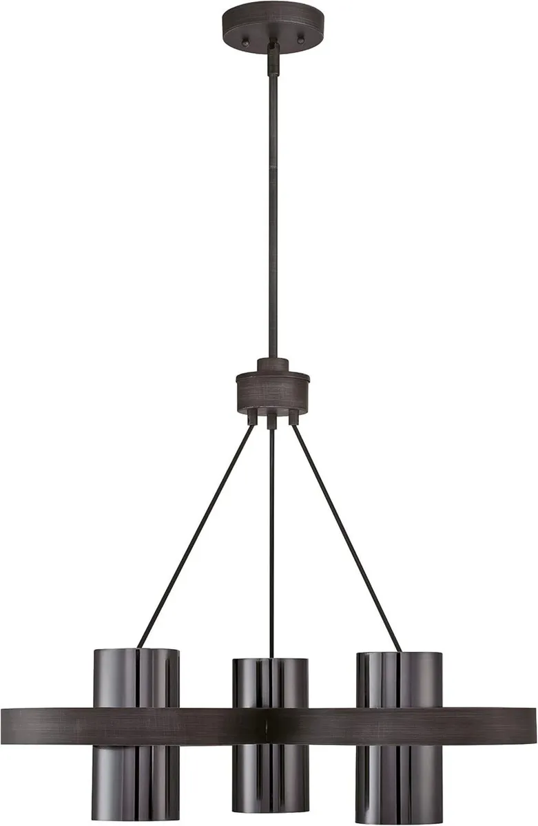Lighting Evita Three-Light Indoor Chandelier - Image 3