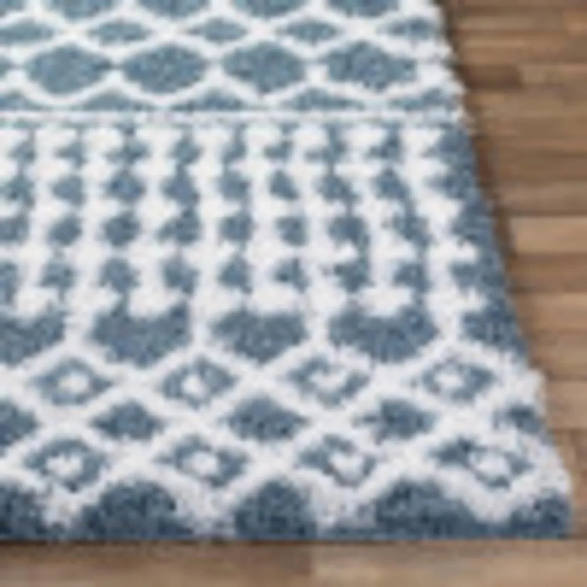 Nour Dubai Shaggy Rug Bedroom - Image 3