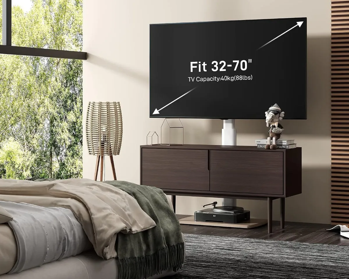 TV Stand with 20MM Wood Base for 32-70 - Image 2