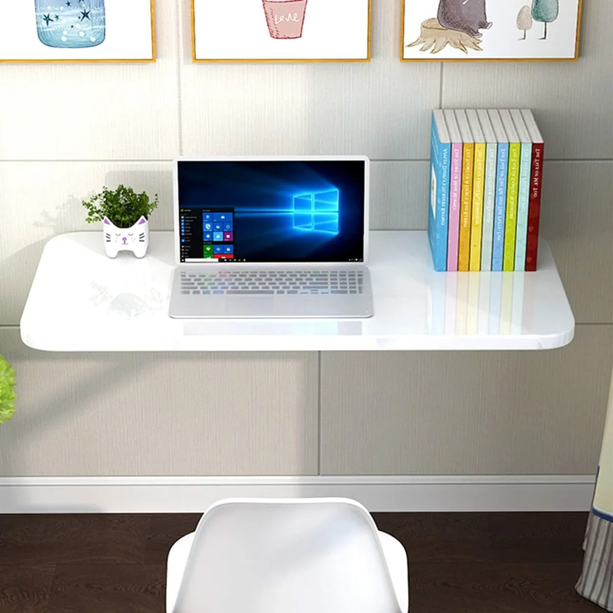 Wall Mounted Table Folding Desk 60x40CM Large - Image 1