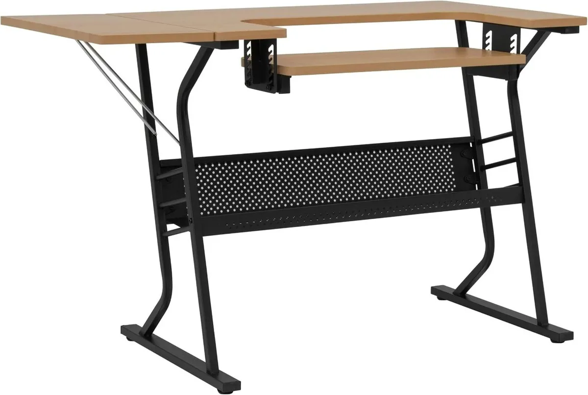 Small Sewing Machine Table with Maple Top - Image 1