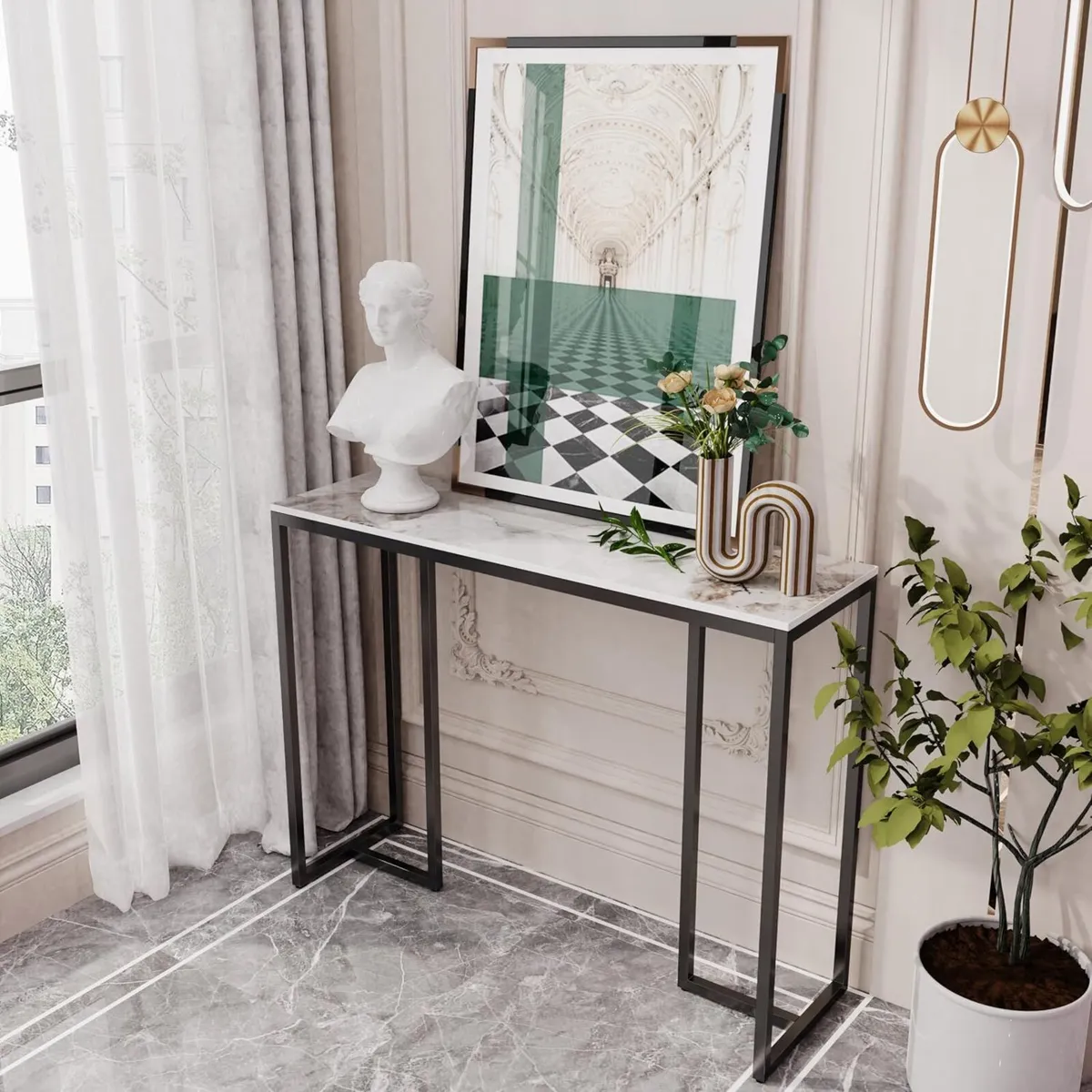 Console Table Hallway Sintered Stone: Consoles - Image 2