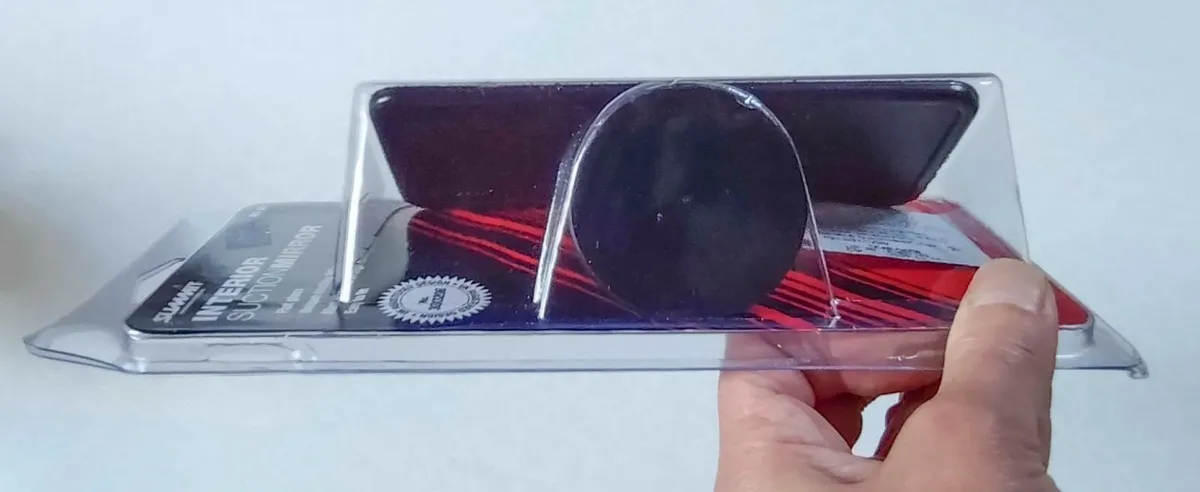 INTERIOR SUCTION MIRROR FOR CAR (NEW). - Image 3
