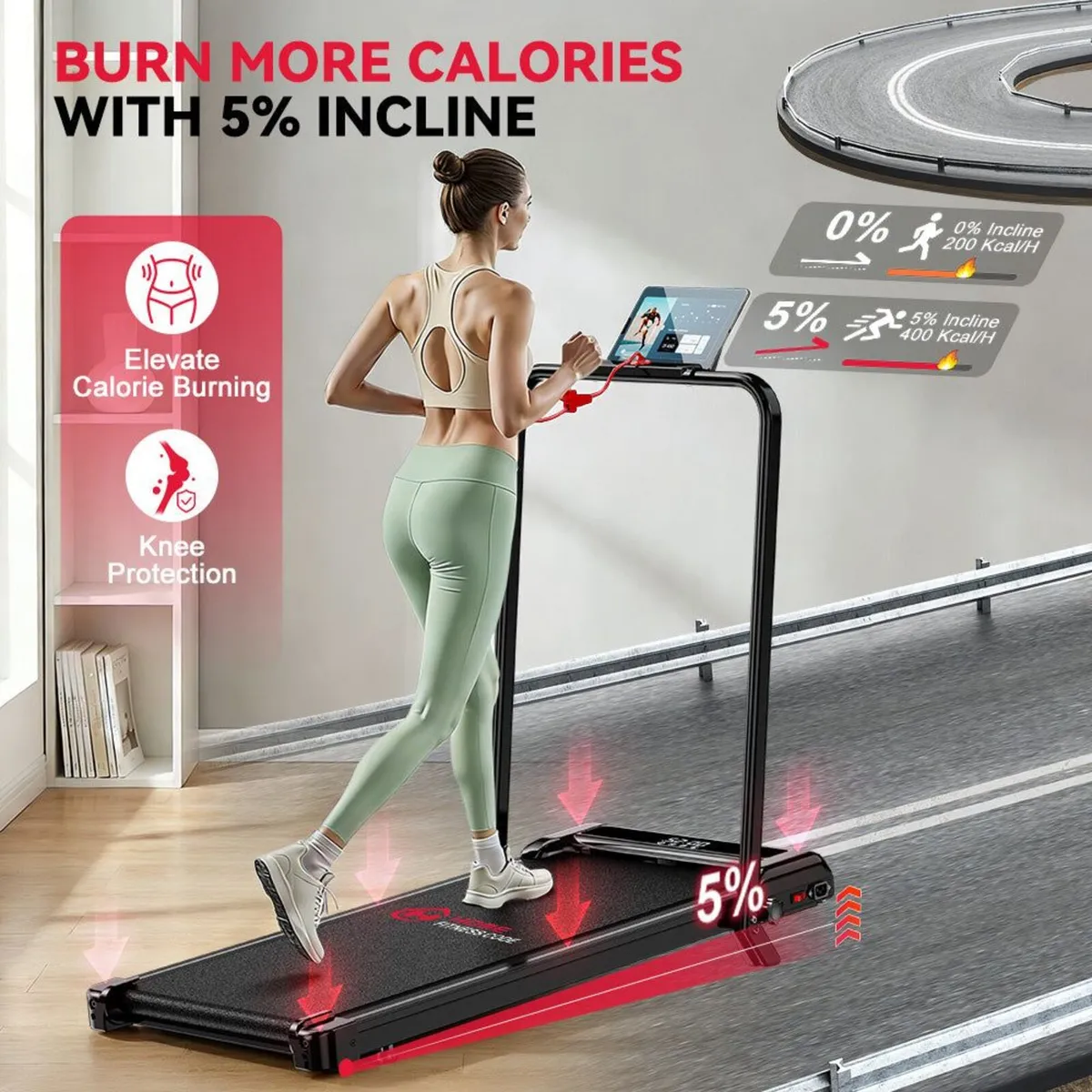 Walking pad HomeFitnessCode Treadmill Z3 - Image 1