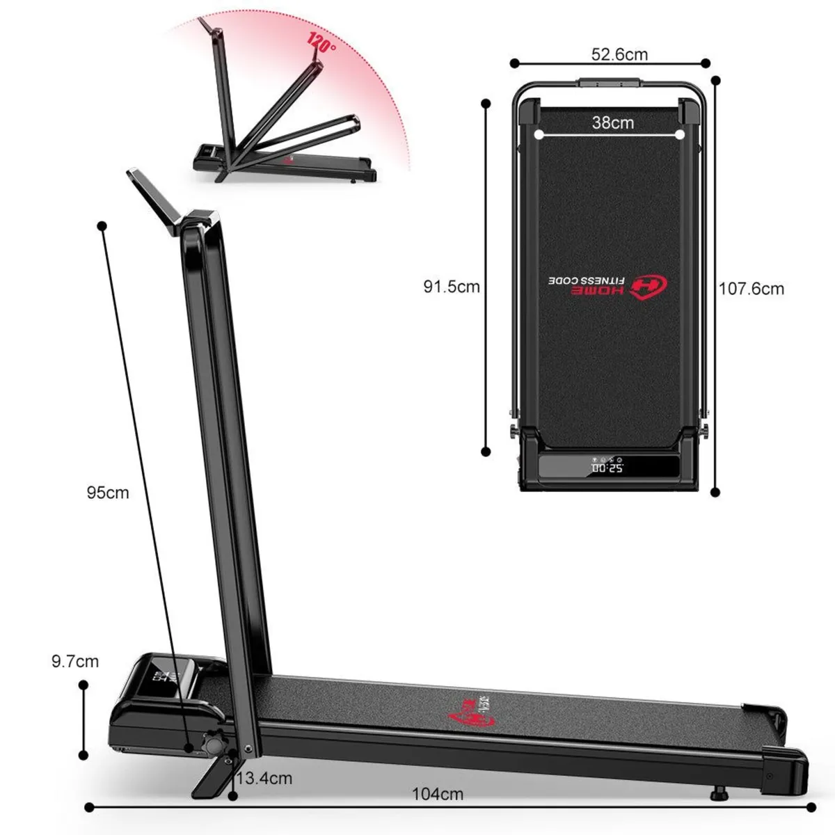 Walking pad HomeFitnessCode Treadmill Z3 - Image 3