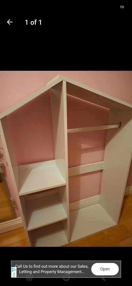 Childs costume wardrobe