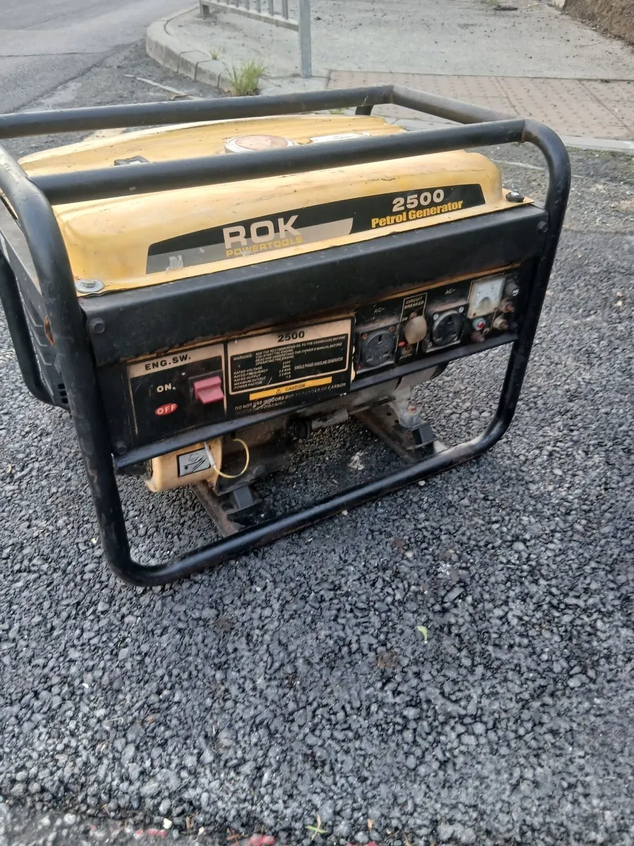 ROK 2500 GENERATOR WORKING 💯 - Image 2