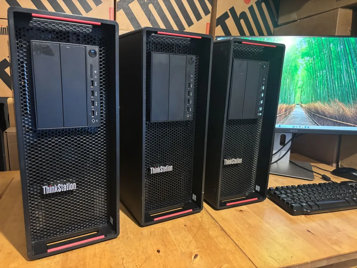 Huge Spec Lenovo Workstations-96Gb Ram-Xeon Gold - Image 1