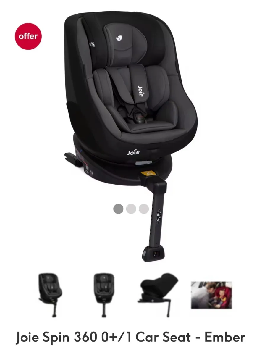 Joie 360 spin car seat - Image 2