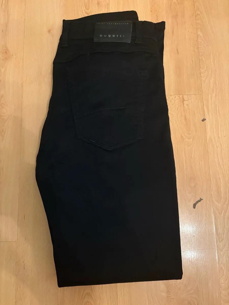 Bugatti Jeans black 36 x 32 NEW - Image 2
