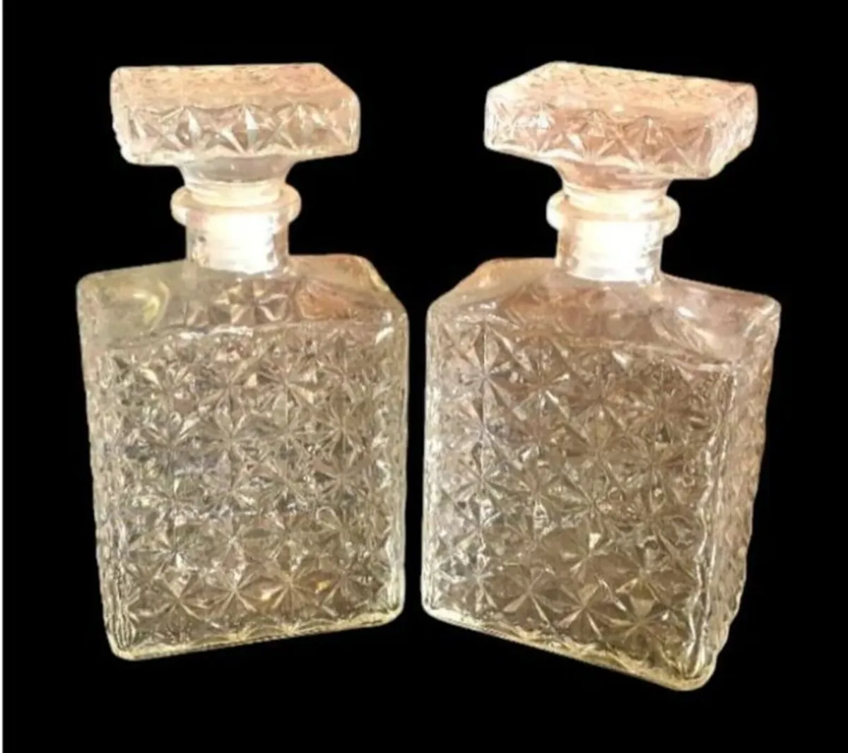 Vintage French Glass Decanters - Image 4