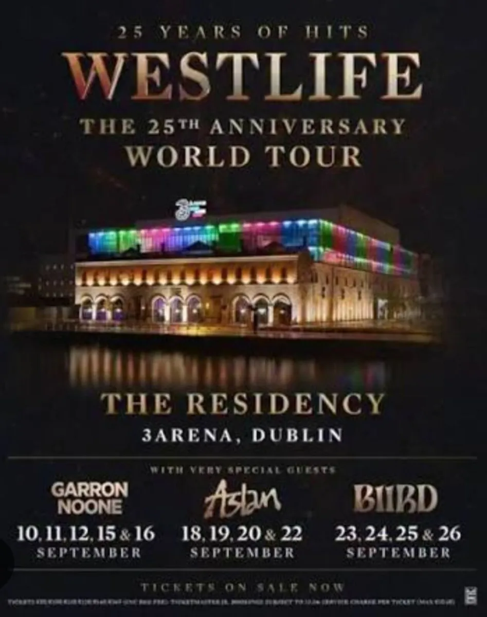 Westlife Tickets
